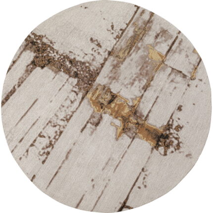 Covor Abstract gri Line Ø200cm