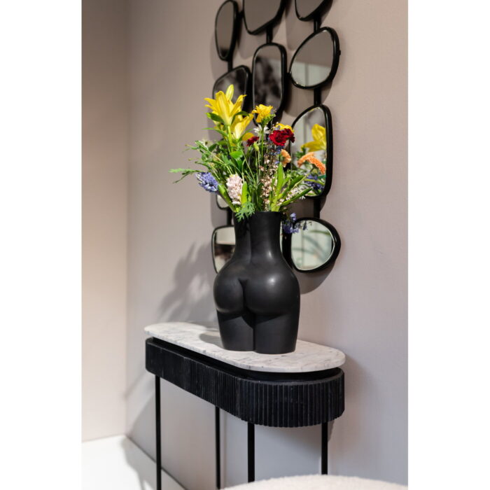 Vaza neagra Donna Schwarz 27x40 cm