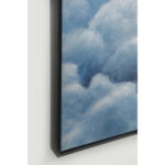 Tablou cu rama Cloud Boat 60x120cm