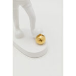 Figurina decorativa Ball Girl Alb 29 cm