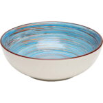Bol Swirl albastru Ø22cm