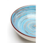 Bol Swirl albastru Ø22cm
