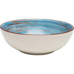 Bol Swirl albastru Ø22cm