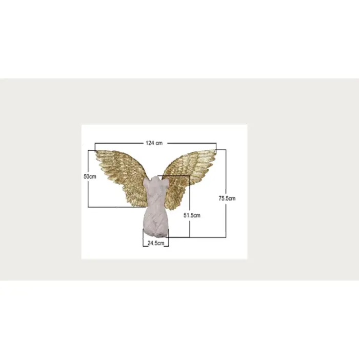 DECORAȚIUNE DE PERETE GUARDIAN ANGEL 208X136 CM - imagine 7