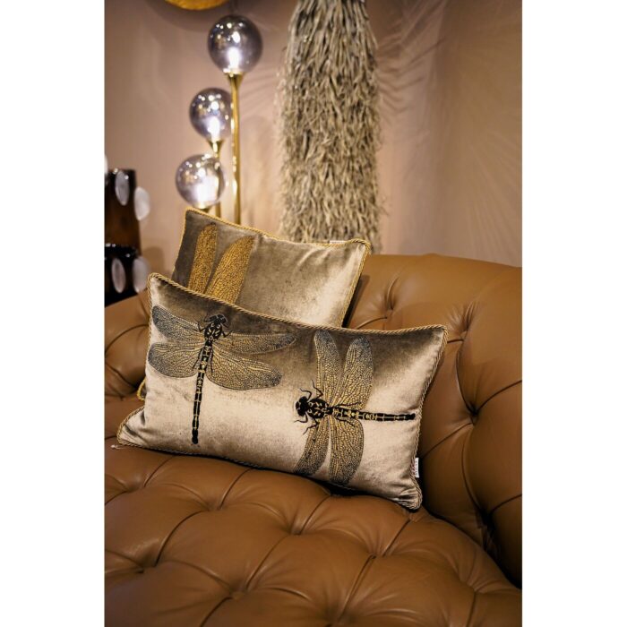 Perna Glitter Dragonfly maro 50x30cm