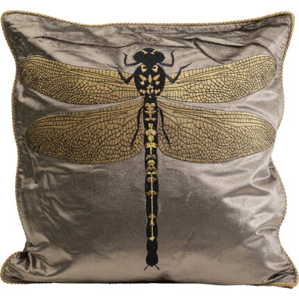 Perna Glitter Dragenfly maro 40x40cm