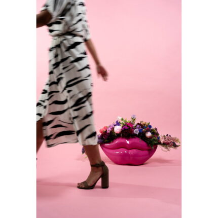 Vaza Lips roz 28cm