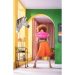 Vaza Lips roz 28cm