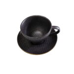 Ceasca de cafea Diva Negru-Auriu