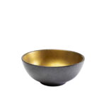 Bol DivaNegru-Auriu Ø21 cm