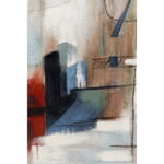 Tablou cu rama Visione Obliquo 100x100cm