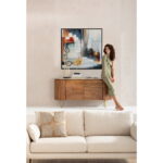 Tablou cu rama Visione Front 100x100cm