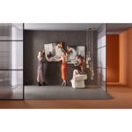 Tablou cu rama Visione Front 100x100cm