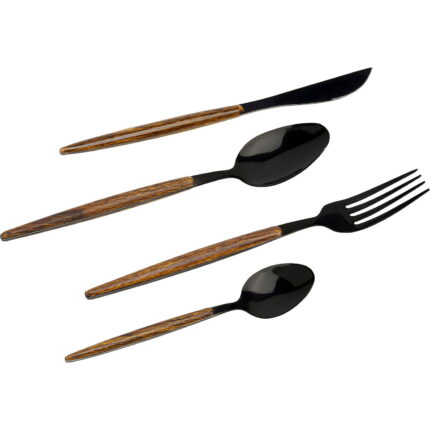 Tacamuri Paris negru mat (16/buc)