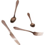 Tacamuri Cucina Cupru mat (16 piese)