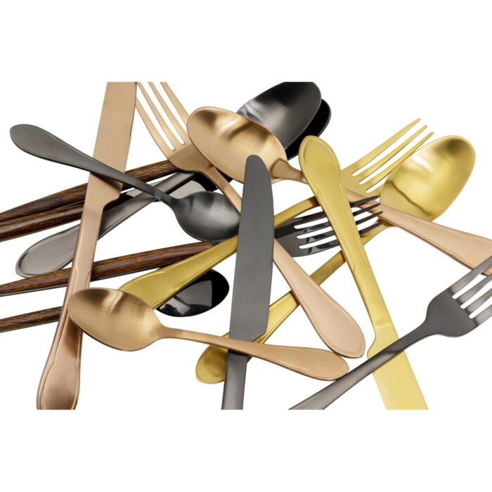 Tacamuri Cucina Cupru mat (16 piese)