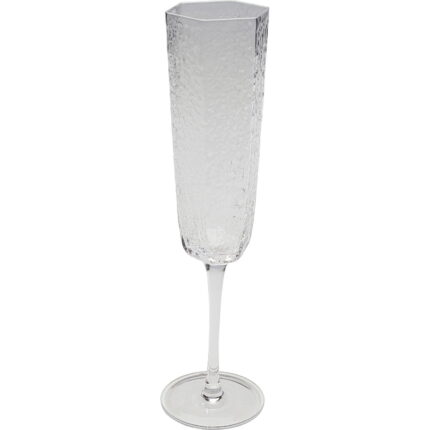 Pahar sampanie Glass Cascata Clear