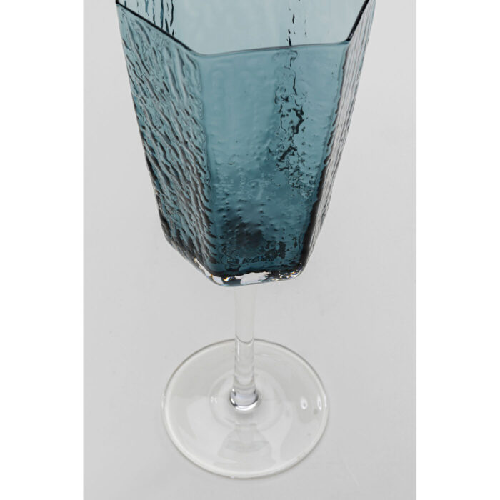 Pahar vin alb Glass Cascata albastru