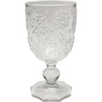 Pahar de vin Ice Flowers Transparent