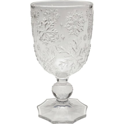 Pahar de vin Ice Flowers Transparent