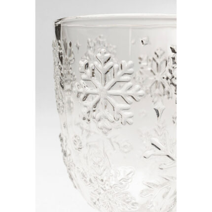 Pahar de vin Ice Flowers Transparent