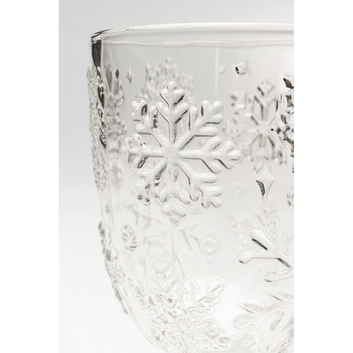 Pahar de vin Ice Flowers Transparent