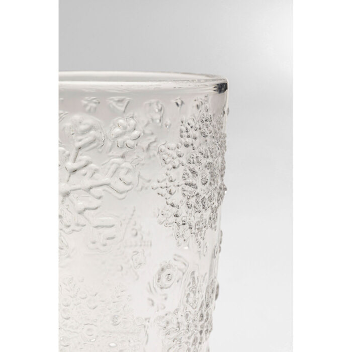 Pahar de apa Ice Flowers Transparent
