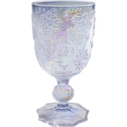 Pahar vin Ice Flowers Color
