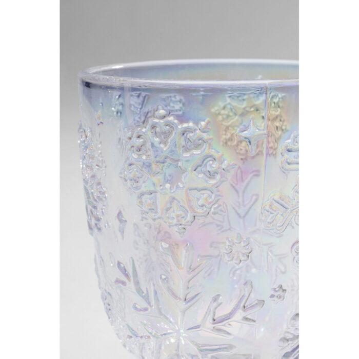 Pahar vin Ice Flowers Color