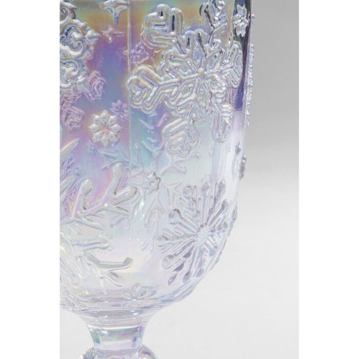 Pahar vin Ice Flowers Color