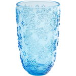 Pahar diverse bauturi Ice Flowers albastru