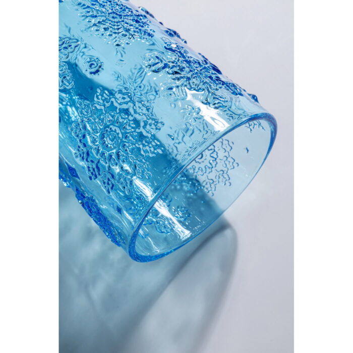 Pahar diverse bauturi Ice Flowers albastru