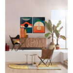 Tablou cu rama Sunset 75x100cm