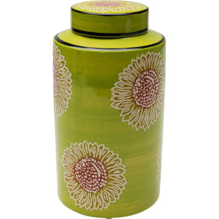 Vas Decorativ Bloom Verde 27 cm