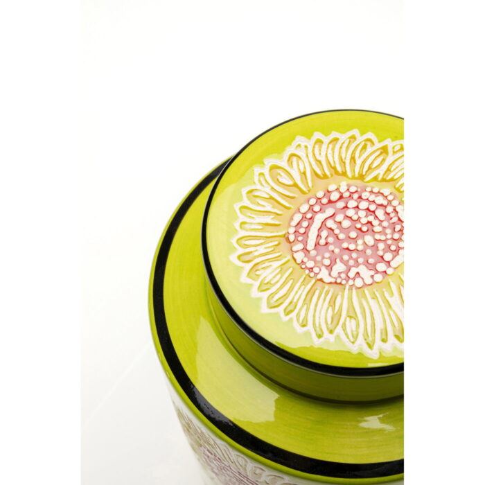 Vas Decorativ Bloom Verde 27 cm
