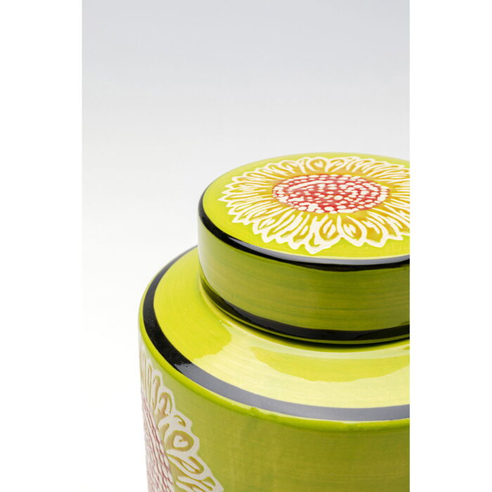 Vas Decorativ Bloom Verde 27 cm