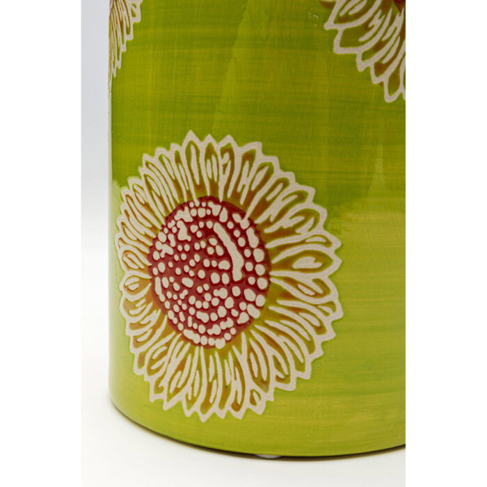 Vas Decorativ Bloom Verde 27 cm