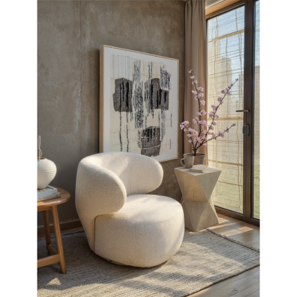 Tablou cu rama Cucito 120x120 cm