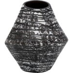 Vaza Volante Negru 27 cm