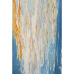 Tablou cu rama Artistas Albastru 120x180 cm