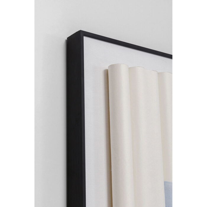 Tablou cu rama Shadow Skyline Albastru 160x60 cm
