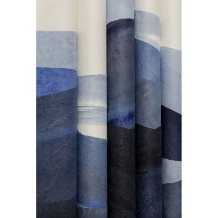 Tablou cu rama Shadow Skyline Albastru 160x60 cm