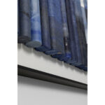 Tablou cu rama Shadow Skyline Albastru 160x60 cm