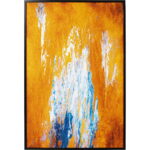 Tablou cu rama Artistas Portocaliu 120x180 cm