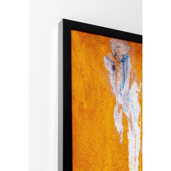 Tablou cu rama Artistas Portocaliu 120x180 cm