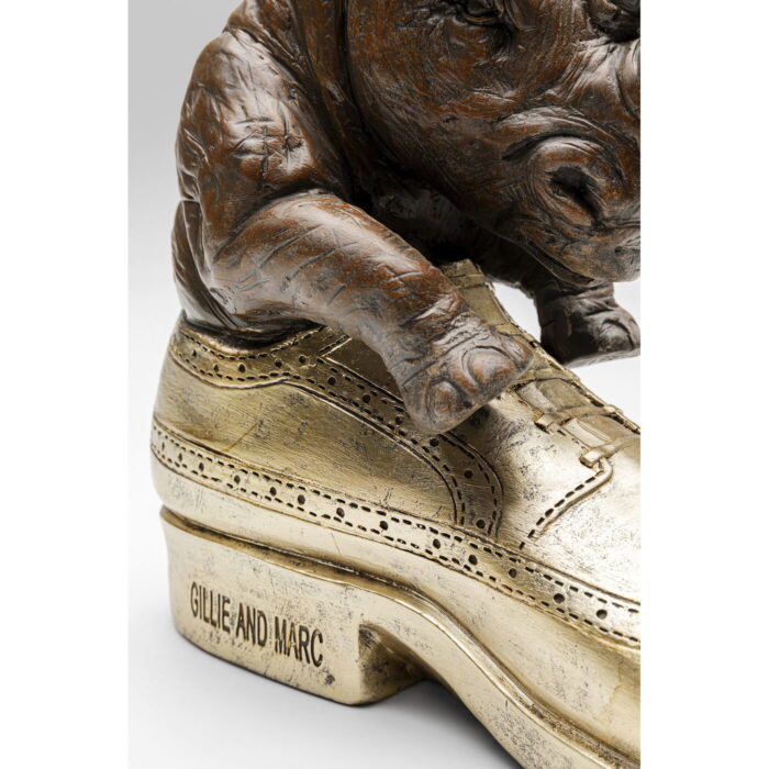 Figurina decorativa Rhino Shoe Fetish 28 cm