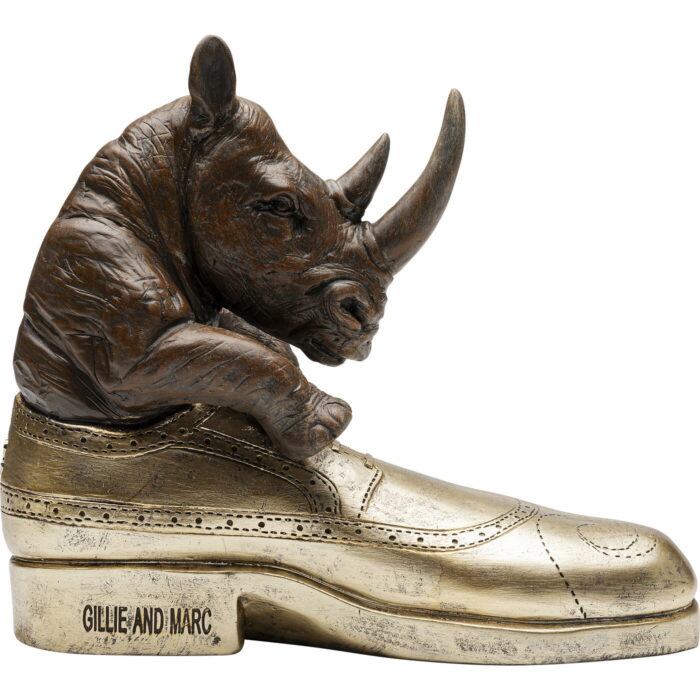 Figurina decorativa Rhino Shoe Fetish 28 cm