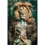 Tablou de sticla Mister Lion 150x100 cm