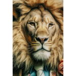 Tablou de sticla Mister Lion 150x100 cm
