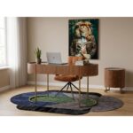 Tablou de sticla Mister Lion 150x100 cm